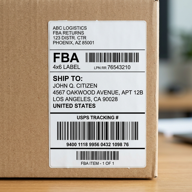 Amazon 4x6 Thermal Label